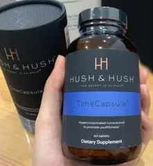 Ảnh đánh giá Viên uống trẻ hóa da Hush & Hush Time Capsule - Vitamin làm đẹp sáng da, giảm nếp nhăn, chống lão hóa tự nhiên từ Mỹ, 60 viên