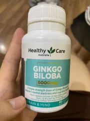 Ảnh đánh giá [Hàng nhập khẩu] Viên uống bổ não Healthy Care Ginkgo Biloba 6000mg - Tăng cường trí nhớ, giảm căng thẳng, hỗ trợ tuần hoàn máu, 60 viên