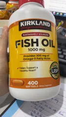 Ảnh đánh giá [Nhập khẩu] Dầu cá Omega 3 Fish Oil Kirkland 1000mg 400 viên - Viên uống bổ sung Omega-3 hỗ trợ sức khỏe tim mạch và trí não từ Mỹ