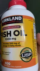 Ảnh đánh giá [Nhập khẩu] Dầu cá Omega 3 Fish Oil Kirkland 1000mg 400 viên - Viên uống bổ sung Omega-3 hỗ trợ sức khỏe tim mạch và trí não từ Mỹ