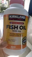 Ảnh đánh giá [Nhập khẩu] Dầu cá Omega 3 Fish Oil Kirkland 1000mg 400 viên - Viên uống bổ sung Omega-3 hỗ trợ sức khỏe tim mạch và trí não từ Mỹ