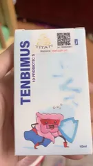 Ảnh đánh giá (Hàng nhập khẩu) Men vi sinh Tenbimus dành cho bé lọ 10ml