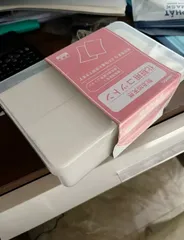 Ảnh đánh giá (Hàng nhập khẩu) Bông tẩy trang cotton Miniso Nhật Bản 1000 miếng