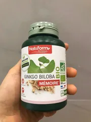 Ảnh đánh giá Viên uống bổ não Ginkgo Biloba Memoire Nat & Form - Hỗ trợ tăng cường trí nhớ, tuần hoàn não, giảm căng thẳng - Lọ 200 viên hữu cơ