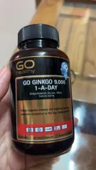 Ảnh đánh giá [Nhập khẩu] Viên uống Go Ginkgo New Zealand 9000 - Hỗ trợ cải thiện trí nhớ và tuần hoàn não, 60 viên bổ não tự nhiên, tăng cường sự tập trung