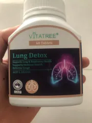 Ảnh đánh giá [Hàng nhập khẩu] Viên uống hỗ trợ thanh lọc phổi Vitatree Lung Detox 60 viên - Sản phẩm từ thiên nhiên, làm sạch phổi, tăng cường sức khỏe hô hấp