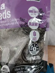 Ảnh đánh giá Hạt Chia Úc Absolute Organic 1Kg - Giảm Cân, Hỗ Trợ Tiểu Đường, Tăng Cường Sức Khỏe, Nguồn Omega 3 Tự Nhiên