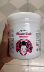 Ảnh đánh giá Kem ủ trắng Apatheia Glowing Pack 500g - Dưỡng trắng da và cấp ẩm cho mặt và body, giúp da mềm mịn và rạng rỡ, Nhật Bản