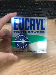 Ảnh đánh giá (Hàng nhập khẩu) Bột hỗ trợ trắng răng Eucryl tooth powder 