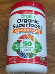 Ảnh đánh giá Bột Thực Phẩm Hữu Cơ Orgain Organic Superfoods Immunity Up - Tăng Cường Miễn Dịch, Giàu Protein và Vitamin - Hương Vị Táo Mật Ong 378g