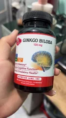 Ảnh đánh giá Viên uống Ginkgo Biloba 120mg Olympian Labs - Hỗ trợ cải thiện tuần hoàn não, tăng cường trí nhớ và tập trung, sản phẩm sức khỏe tự nhiên.