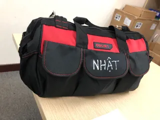 Ảnh đánh giá Túi Đựng Đồ Nghề Đa Năng Deli DL5862 - Chất Liệu Canvas Chống Thấm, Nhiều Ngăn Tiện Lợi, Dễ Dàng Mang Theo Khi Di Chuyển
