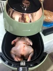 Ảnh đánh giá Nồi Chiên Không Dầu Casamom Hàn Quốc 5.5L - Thiết Kế Sang Trọng, Chiên Rán Ít Dầu, Hỗ Trợ Đun Nấu Hiệu Quả