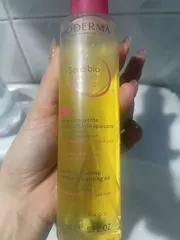 Ảnh đánh giá Dầu tẩy trang Bioderma Sensibio Micellar Cleansing Oil 150ml - Làm sạch sâu, dịu nhẹ cho mọi loại da, trang điểm và bụi bẩn dễ dàng loại bỏ