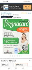 Ảnh đánh giá [Nhập khẩu] Vitamin Bầu Pregnacare Max 84 Viên - Hỗ Trợ Sức Khỏe Cho Mẹ Và Thai Nhi, Chứa DHA, Axit Folic, Canxi Chính Hãng Vitabiotics từ Anh