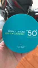 Ảnh đánh giá Phấn Nước Scinic Ex SPF50 - Chống Nắng, Kiềm Dầu, Nâng Tone Da Tự Nhiên, Phấn Trang Điểm Hàn Quốc 25g