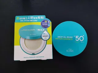 Ảnh đánh giá Phấn Nước Scinic Ex SPF50 - Chống Nắng, Kiềm Dầu, Nâng Tone Da Tự Nhiên, Phấn Trang Điểm Hàn Quốc 25g