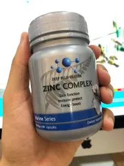 Ảnh đánh giá Viên Uống Hỗ Trợ Miễn Dịch Zinc Complex Deep Blue Health - Bổ Sung Kẽm Tự Nhiên, Điều Trị Mụn, Duy Trì Sức Khỏe Toàn Diện