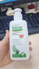 Ảnh đánh giá Sữa Tắm Acnevir 210ml - Giúp Cải Thiện Mụn Lưng, Viêm Nang Lông, Làn Da Sáng Mịn Từ Thiên Nhiên - Sản Phẩm Dược Mỹ Phẩm SANTAFA