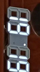 Ảnh đánh giá Đồng hồ Kỹ Thuật Số LED 3D Thông Minh Treo Tường & Để Bàn - Sang Trọng Cho Không Gian Nội Thất, Chế Độ Hiển Thị 12/24h, Hẹn Giờ