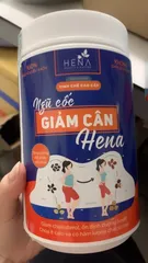 Ảnh đánh giá Bột Ngũ Cốc Hena Không Đường Giảm Cân - Hỗ Trợ Kiểm Soát Cân Nặng và Làm Đẹp Da Từ Nguyên Liệu Hữu Cơ 500g
