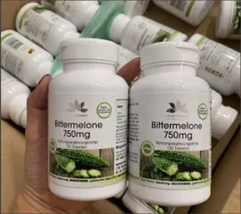 Ảnh đánh giá Viên uống giảm cân Warnke Bittermelone 750mg - Hỗ trợ giảm mỡ thừa, kiểm soát đường huyết, Vegan, 120 viên