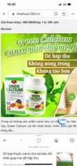 Ảnh đánh giá Viên Uống Bổ Sung Canxi Hữu Cơ Olympian Labs Green Calcium - Hỗ Trợ Xương Khớp Chắc Khỏe, Dễ Hấp Thu, 100 Viên