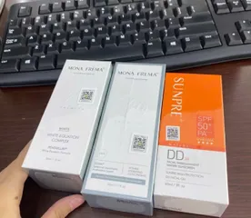 Ảnh đánh giá Kem Dưỡng Trắng Da Mona Frema White-Equation - Serum Cải Thiện Đều Màu,cải thiện làn da tối màu Cung Cấp Độ Ẩm Từ Đài Loan