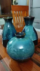 Ảnh đánh giá Bộ 3 Bình Hoa Cổ Loe Gốm Sứ Bát Tràng - Trang Trí Nội Thất Sang Trọng, Kiểu Dáng Độc Đáo, Tạo Không Gian Ấn Tượng