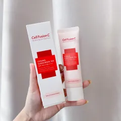 Ảnh đánh giá Kem Chống Nắng Cell Fusion C Toning Sunscreen 100 SPF50+ - Nâng Tông Da Màu Hồng Hàn Quốc, Dưỡng Ẩm, Phù Hợp Mọi Loại Da