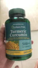 Ảnh đánh giá Tinh Chất Nghệ Vàng Curcumin Puritan's Pride 500mg - Viên Uống Hỗ Trợ Tiêu Hóa, Làm Đẹp Da, 180 Viên của Mỹ