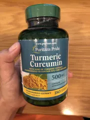 Ảnh đánh giá Tinh Chất Nghệ Vàng Curcumin Puritan's Pride 500mg - Viên Uống Hỗ Trợ Tiêu Hóa, Làm Đẹp Da, 180 Viên của Mỹ