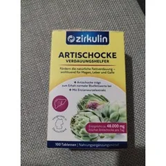 Ảnh đánh giá Viên Uống Atiso Zirkulin Artischocke 100 Viên - Hỗ Trợ Bổ Gan và Tiêu Hóa Hiệu Quả - Chiết Xuất Lá Atisô Tươi 15.000 mg