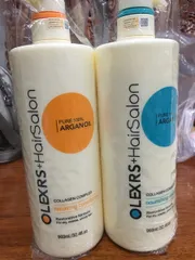 Ảnh đánh giá Bộ gội xả Olexrs Hair Salon Argan Oil Collagen Complex - Dưỡng tóc chuyên nghiệp, giúp mọc tóc và chống khô xơ, bóng mượt hơn