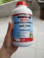 Ảnh đánh giá [Hàng nhập khẩu] Viên uống Glucosamine Kirkland HCL 1500mg với MSM 1500mg - Hỗ trợ xương khớp, hộp 375 viên cho người lớn
