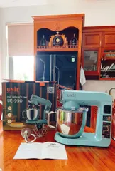 Ảnh đánh giá Máy nhồi bột, đánh trứng UNIE UE-990 6,5L - Dung tích lớn, 10 nấc tốc độ, inox không gỉ, hoàn hảo cho làm bánh và trộn thực phẩm tại nhà