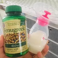 Ảnh đánh giá Viên uống lợi sữa Fenugreek Nature's Garden cho mẹ sau sinh - Tăng khả năng tiết sữa và cung cấp dinh dưỡng cho bé - 100 viên