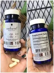 Ảnh đánh giá Viên uống trắng da Sakura L-Glutathione Reduced Nhật Bản - Giải pháp làm sáng da tự nhiên, hỗ trợ cải thiện sắc tố và chống lão hóa hiệu quả.
