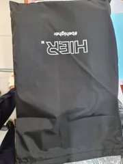 Ảnh đánh giá Túi đựng giày Hier Graphic Shoebox - Dụng cụ thể thao tiện lợi với quai đeo và ngăn zip cho đồ cá nhân, chất liệu chống thấm 100% Polyester