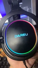 Ảnh đánh giá Tai Nghe Gaming Dareu EH925 Black Red RGB - Mic Liền, Âm Thanh 7.1, LED 16.8 Triệu Màu, Chất Lượng Cao Cho Game Thủ