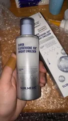 Ảnh đánh giá Sữa Dưỡng Trắng Da Sur.Medic Super Glutathione 100 Bright Emulsion 120ml - Giàu Glutathione, Niacinamide, Vitamin C, Dưỡng Ẩm, Sáng Mịn Da