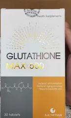 Ảnh đánh giá Viên uống Glutathione Maxx 500 - Bổ sung Glutathione, Vitamin C, E cho trẻ hóa da, ngăn chặn dấu hiệu tuổi tác, da sáng mịn tự nhiên