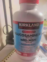 Ảnh đánh giá [Hàng nhập khẩu] Viên uống Glucosamine Kirkland HCL 1500mg với MSM 1500mg - Hỗ trợ xương khớp, hộp 375 viên cho người lớn