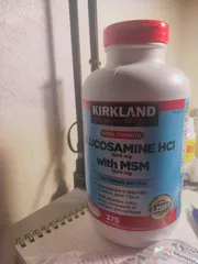 Ảnh đánh giá [Hàng nhập khẩu] Viên uống Glucosamine Kirkland HCL 1500mg với MSM 1500mg - Hỗ trợ xương khớp, hộp 375 viên cho người lớn
