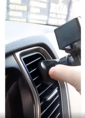 Ảnh đánh giá Giá Đỡ Điện Thoại Ô Tô Xoay 360 Độ Gắn Khe Gió - Vân Cacbon Sang Trọng, Chất Liệu Nhựa ABS Cao Cấp