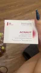 Ảnh đánh giá Viên uống Biotrade Acnaut Hỗ Trợ Giảm Mụn - Thực Phẩm Chức Năng Hộp 30 Viên, Giúp Kiềm Dầu và Làm Sáng Da Cho Da Dầu, Mụn