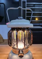 Ảnh đánh giá Đèn Cắm Trại Pin Sạc Kiểu Cổ Điển - Đèn Trang Trí Bàn & Treo, Chống Nước IPX4, Dimming Light Mode, Sáng Nhẹ Nhà Và Dã Ngoại
