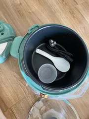 Ảnh đánh giá Nồi Áp Suất Điện Đa Năng AUX 4L - Thiết Kế Hiện Đại, Nấu Được Nhiều Món, Sang Trọng Màu Xanh Bóng Gold
