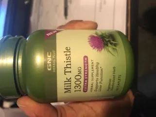 Ảnh đánh giá Viên uống GNC Milk Thistle 1300mg - Hỗ trợ chức năng gan tự nhiên, tăng cường sức khỏe gan, phù hợp cho người sử dụng rượu bia.