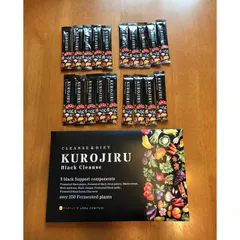Ảnh đánh giá Nước Giảm Cân Kurojiru Nhật Bản - Hỗ Trợ Thanh Lọc Cơ Thể, Cung Cấp Chất Xơ Từ 234 Loại Thực Vật Thiên Nhiên, Hộp 30 Gói